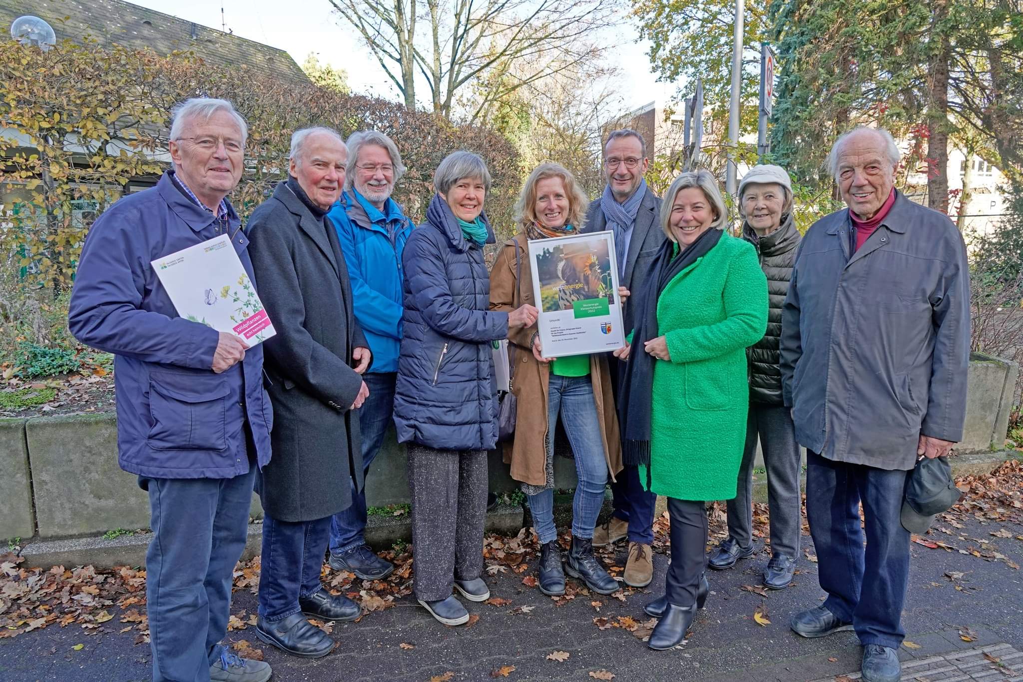 Gewinn des Klimaschutz-Preises der Westenergie 2022